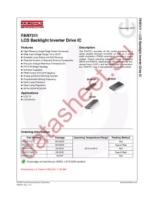 FAN7311G datasheet  